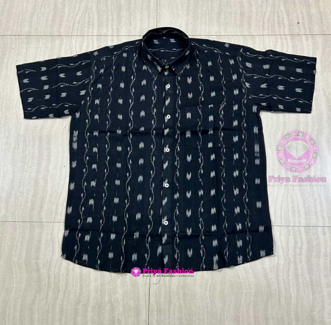 1009 sambalpuri Half Shirt