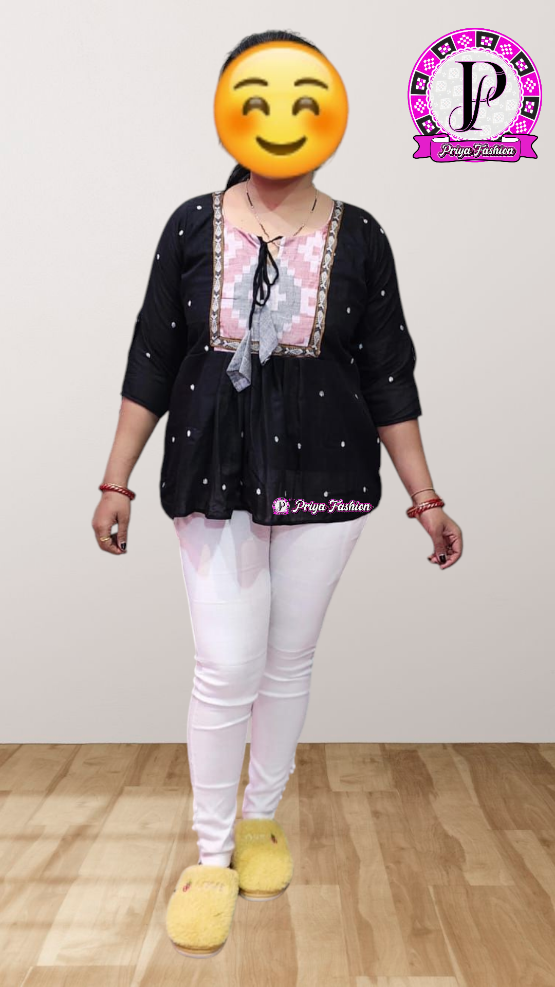 100404 Sambalpuri Handlooms stitching short kurti