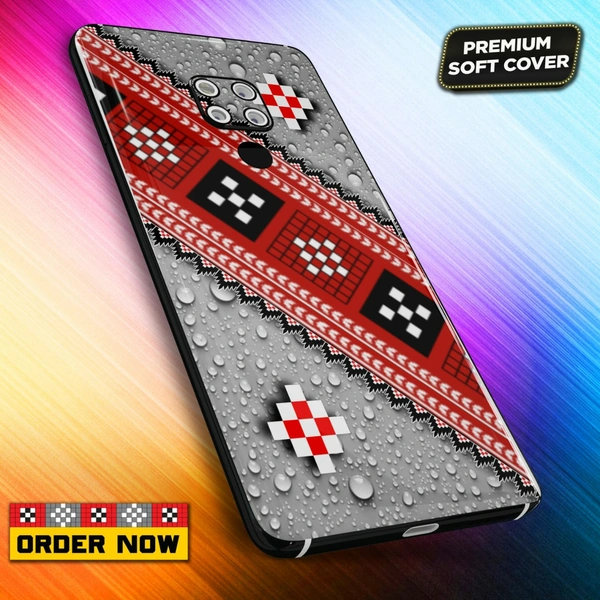 100250 mobile Back Cover sambalpuri Design with Add Name& photo