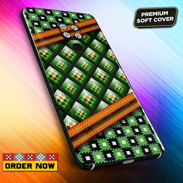 100248 mobile Back Cover sambalpuri Design with Add Name& photo