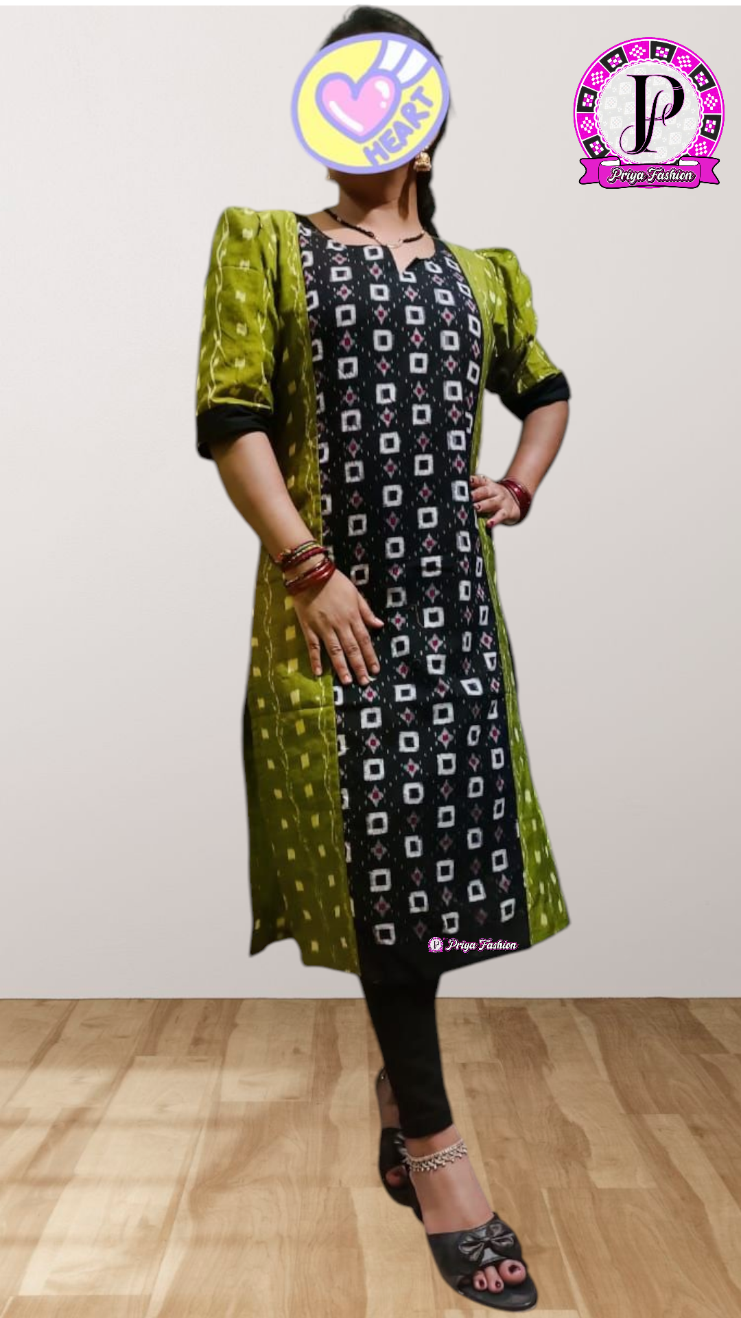 100413 Sambalpuri Handlooms stitching kurti