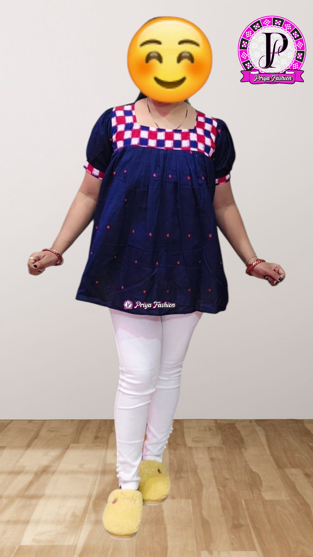 100405 Sambalpuri Handlooms stitching short kurti