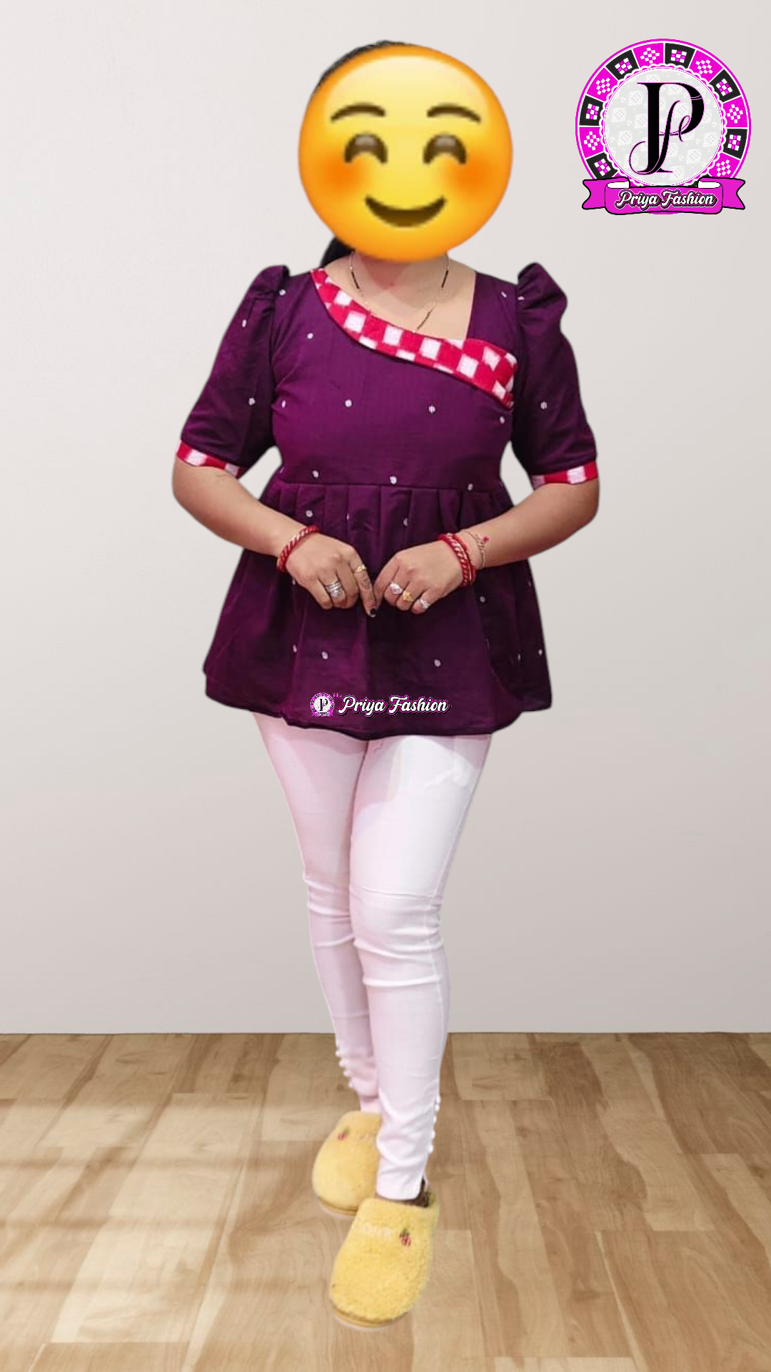 100403 Sambalpuri Handlooms stitching short kurti