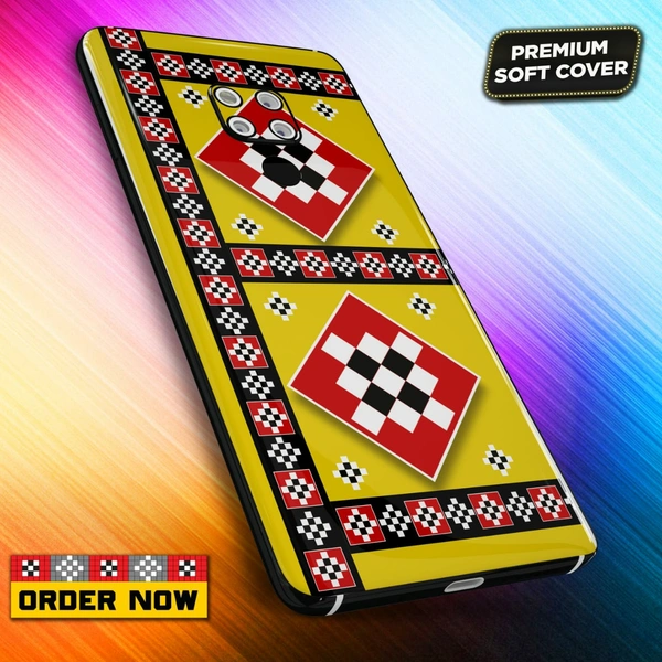 100268 mobile Back Cover sambalpuri Design with Add Name& photo