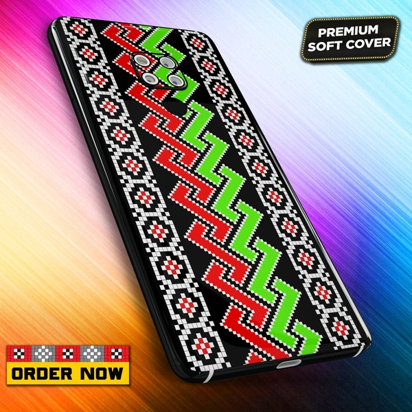 100277 mobile Back Cover sambalpuri Design with Add Name& photo