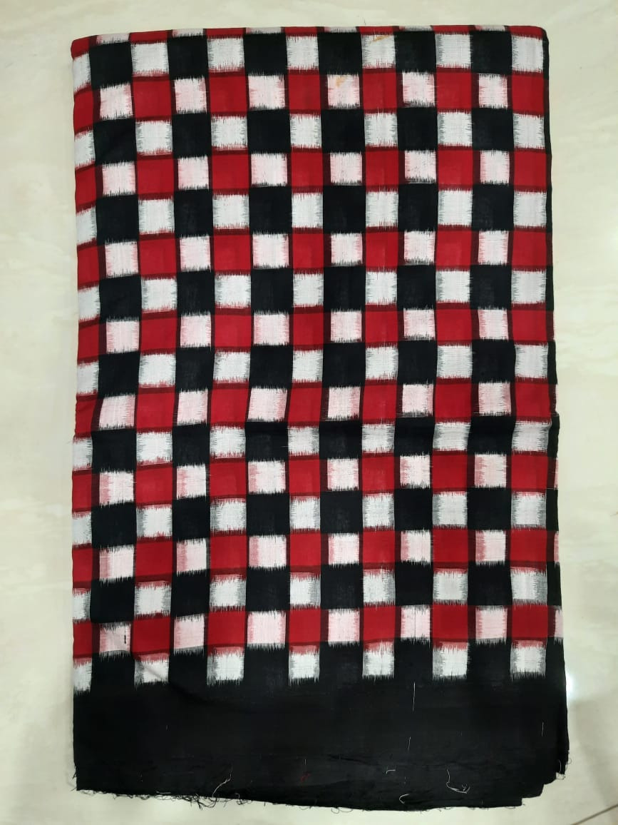 100202 fabric Sambalpuri Fabric  than Kapada