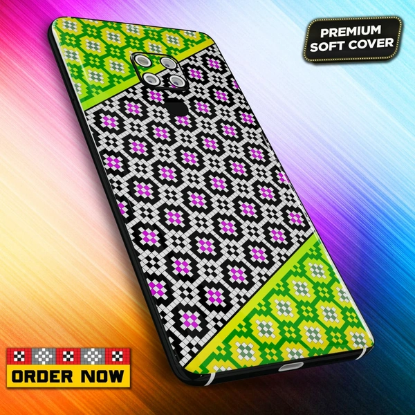 100324 mobile Back Cover sambalpuri Design with Add Name& photo