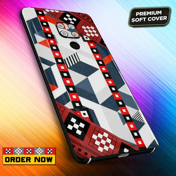 100253 mobile Back Cover sambalpuri Design with Add Name& photo