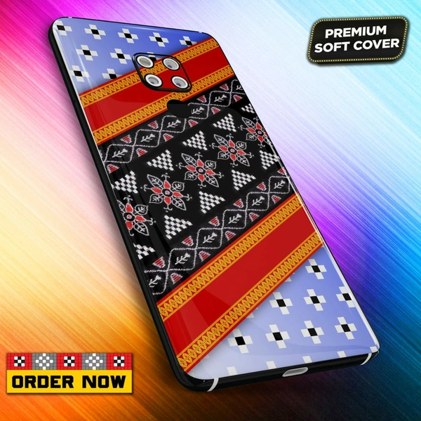 100267 mobile Back Cover sambalpuri Design with Add Name& photo