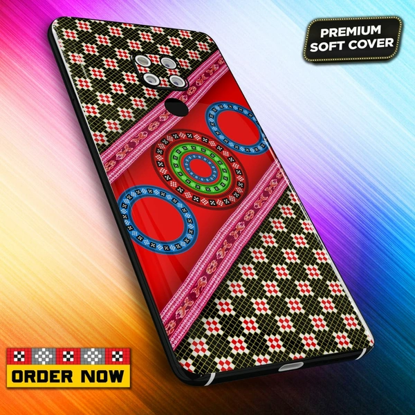 100325 mobile Back Cover sambalpuri Design with Add Name& photo