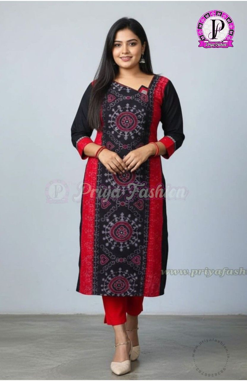 100434 Sambalpuri Handlooms stitching kurti