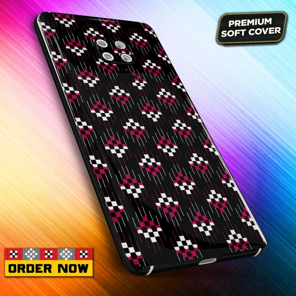 100283 mobile Back Cover sambalpuri Design with Add Name& photo