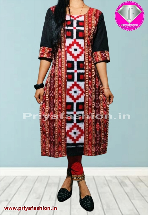 1005 Sambalpuri Handlooms stitching kurti